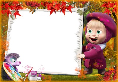 Фоторамки с Машей и Медведем - 10 шт. Сборник 16